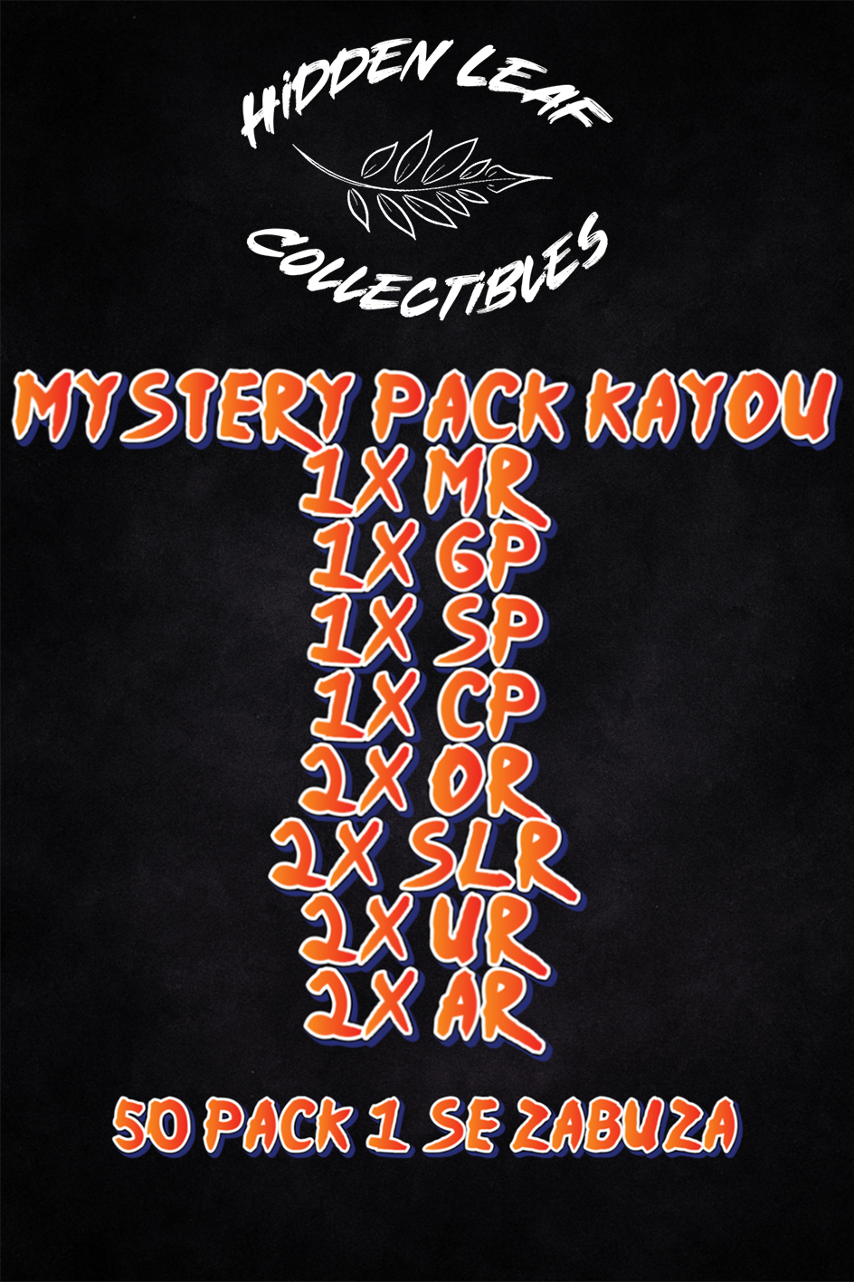 Mystery pack Naruto Kayou 0.5