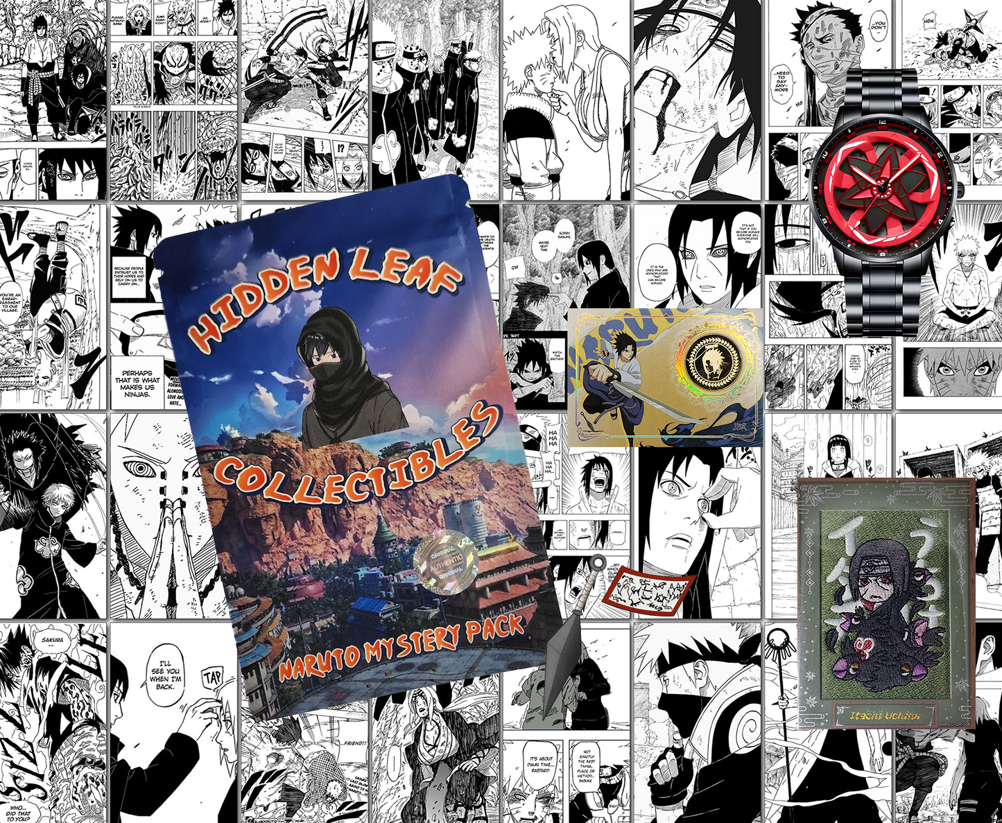 Mystery Pack Naruto Hidden Leaf Collectibles Wave 1