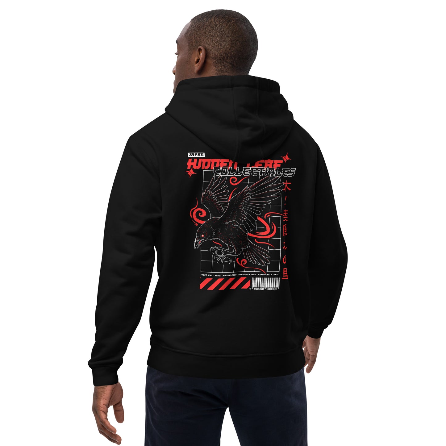 Hoodie Hidden Leaf Collectibles édition limité Corbeau