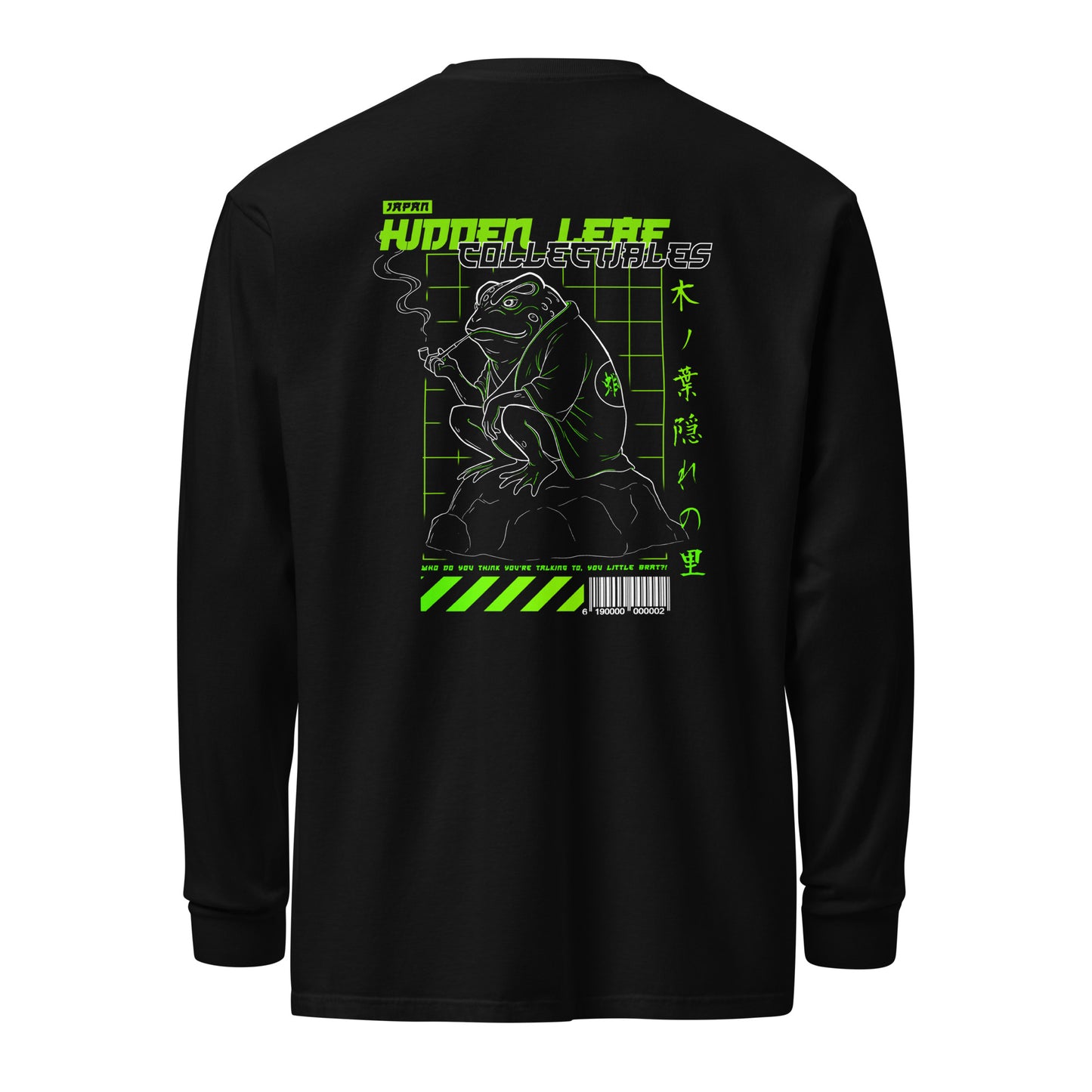 T-shirt à manches longues Hidden Leaf Collectibles édition limité Crapaud
