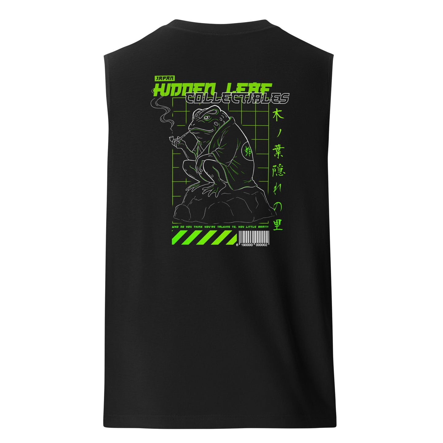 T-shirt Sans Manches Hidden Leaf Collectibles édition limité Crapaud