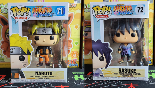 First Print Naruto + Sasuke