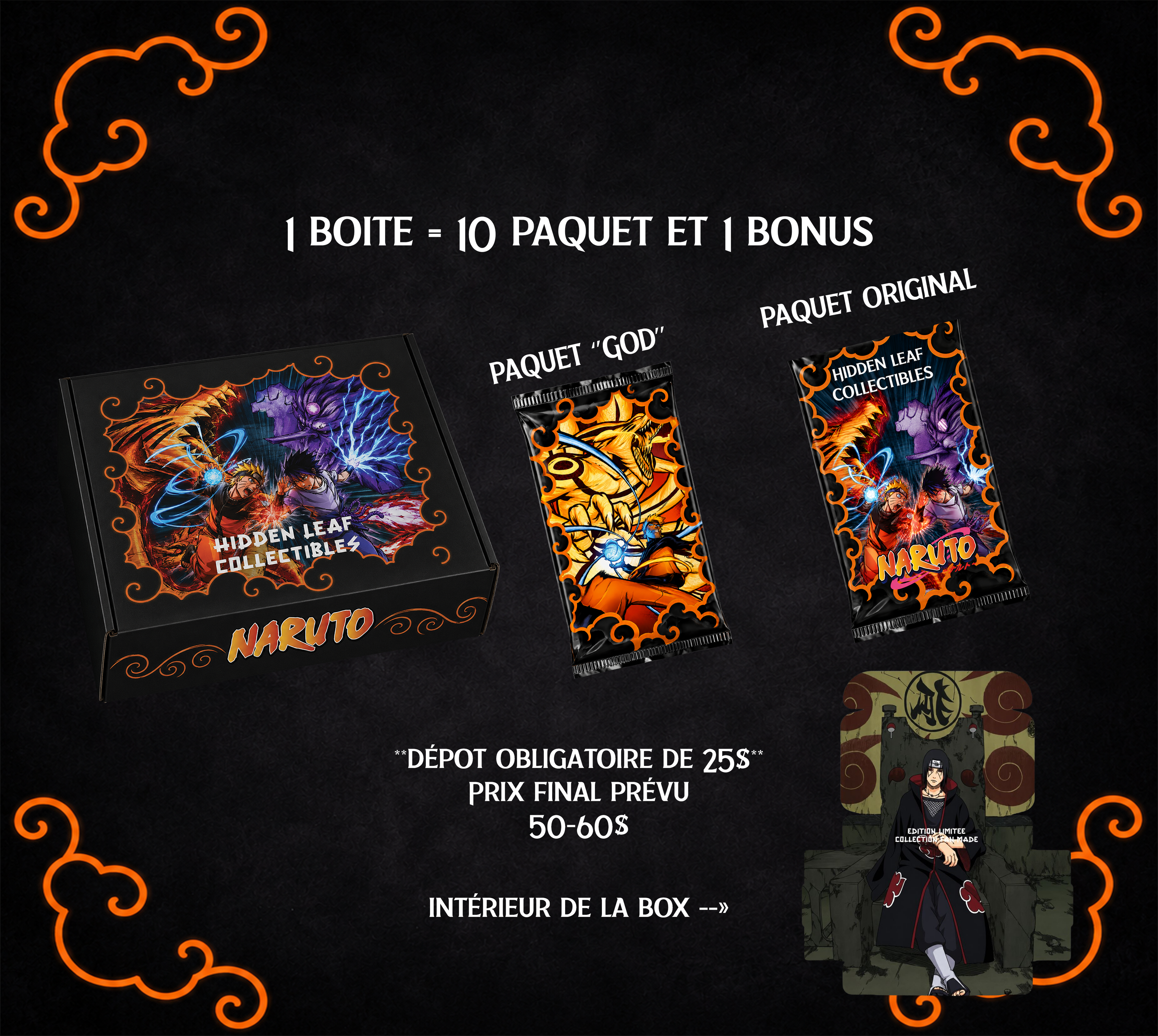(Précommande) Collection Fan-made Naruto