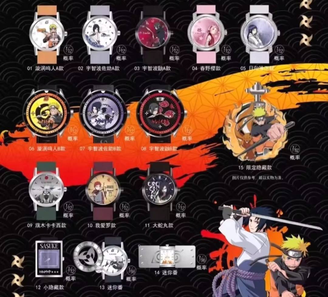 Montre Naruto Blind box