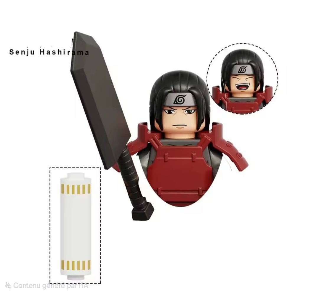 Lego Naruto Madara Hashirama obito tobirama