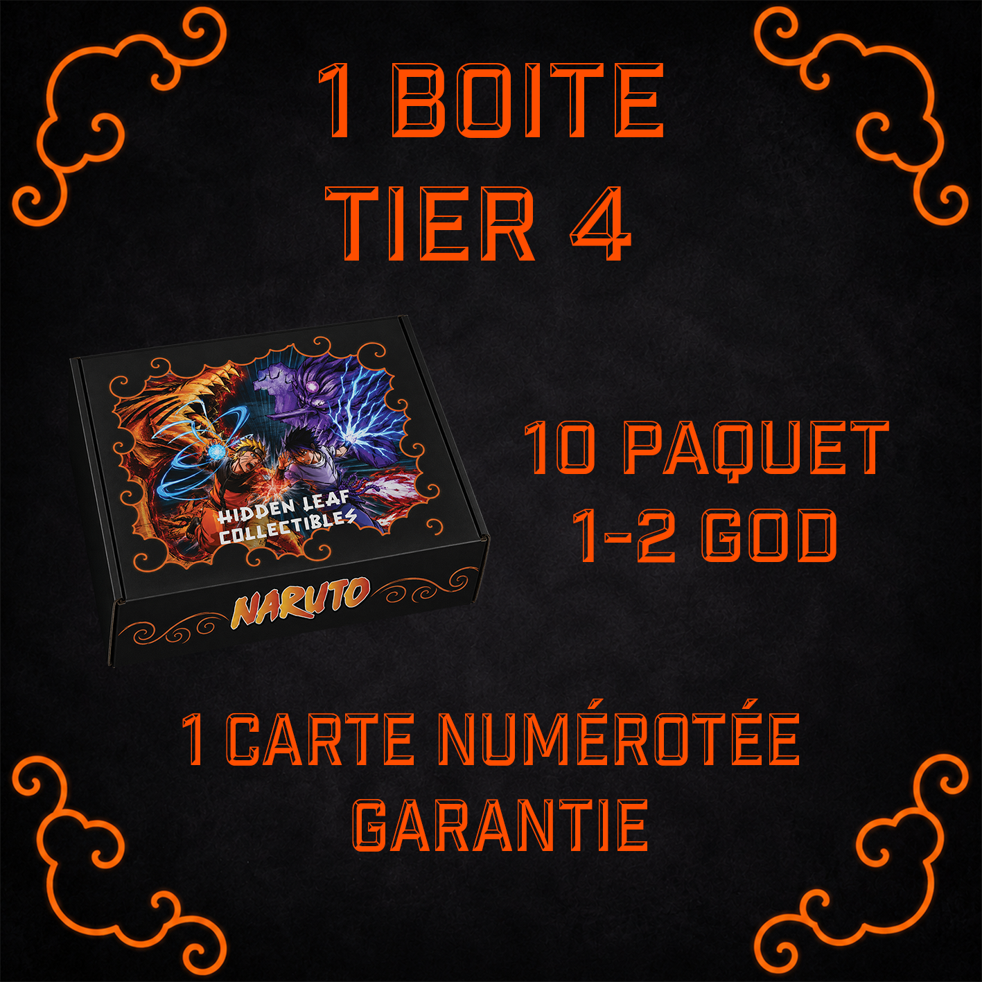 Naruto X Hidden Leaf Tier 4 Serie 1