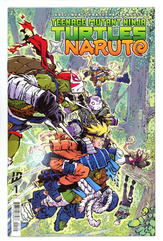 Naruto X Tmnt Tome 1 Cover au choix
