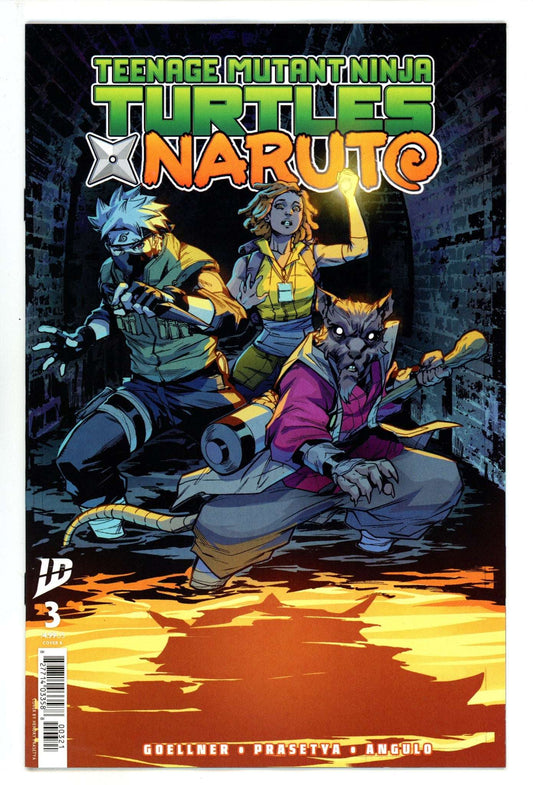 Naruto X Tmnt Tome 3 Cover au choix