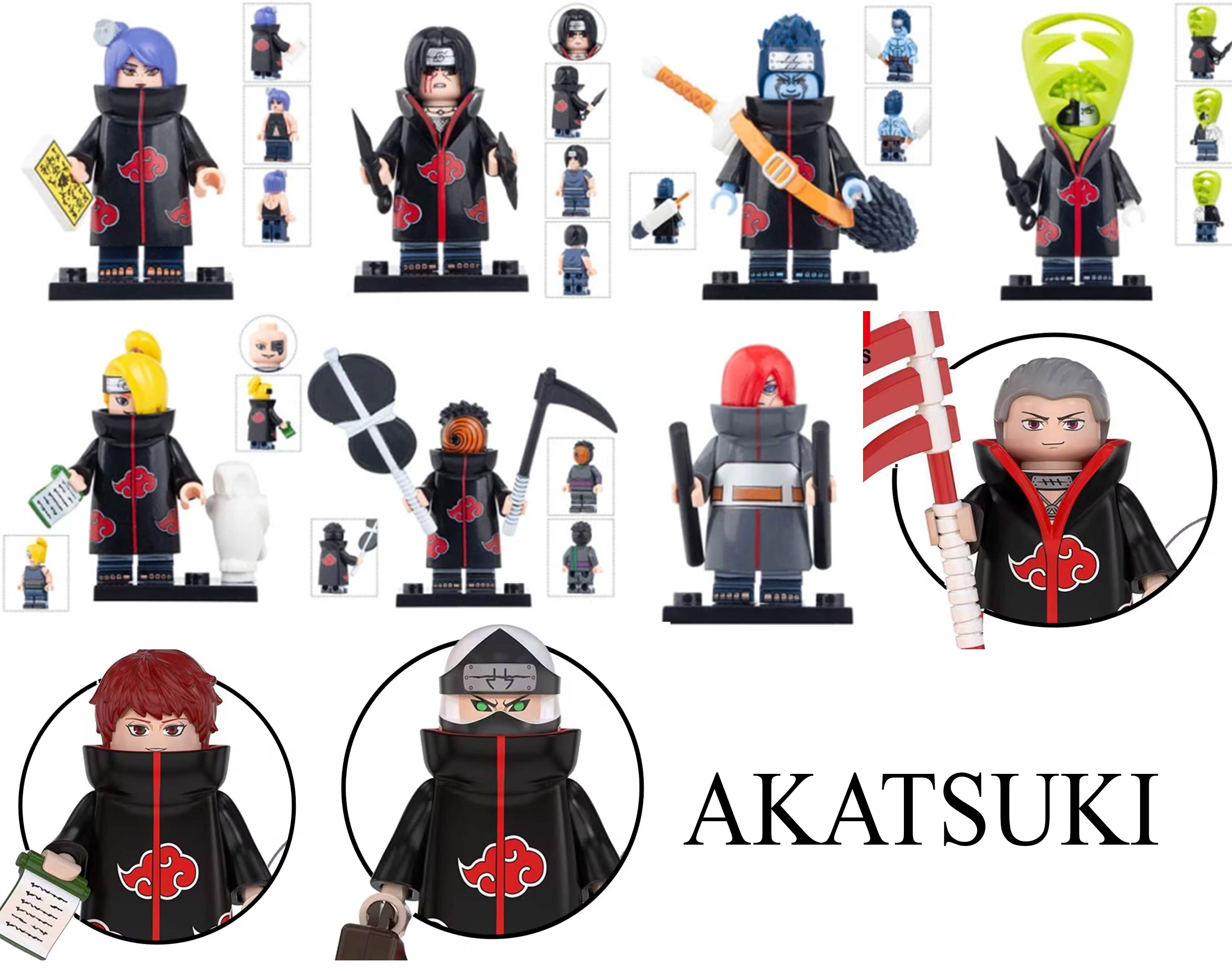 Lego Naruto Akatsuki