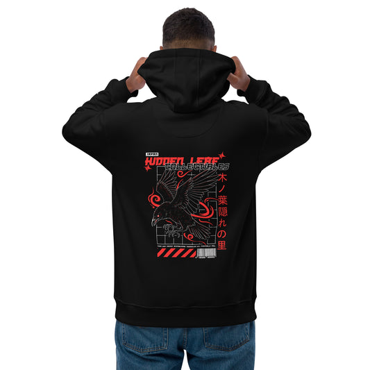 Hoodie Hidden Leaf Collectibles édition limité Corbeau